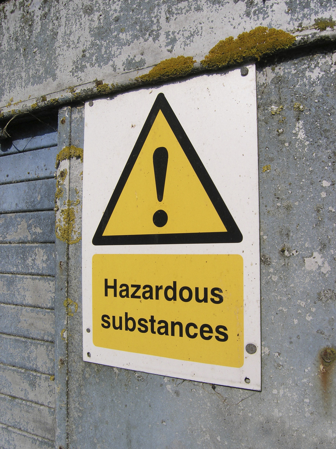 Hazardous substance screening